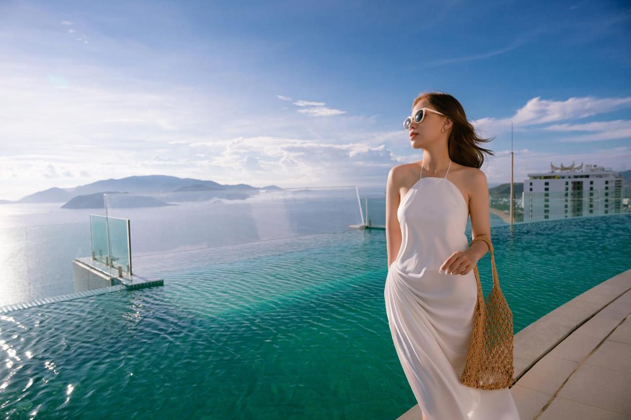 Az Five Stars Ocean View Apartment Nha Trang Kültér fotó